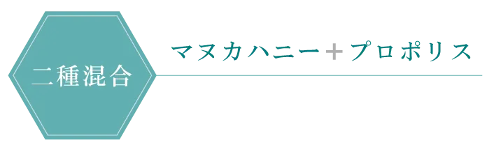 二種混合マヌカハニー+プロポリス